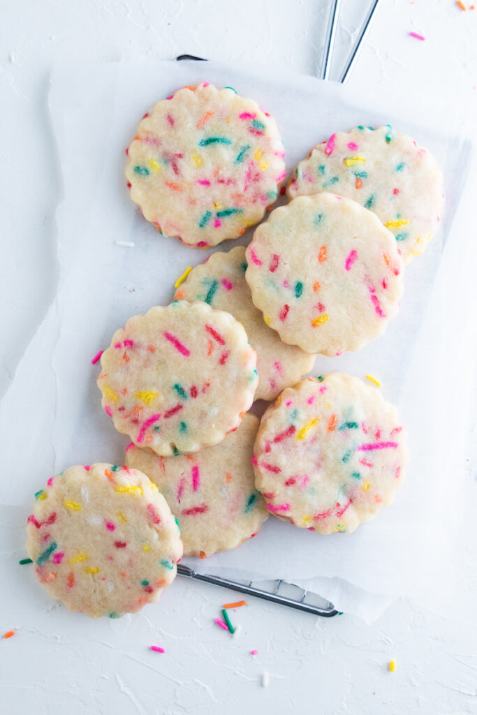 Cookies on a cooling rack