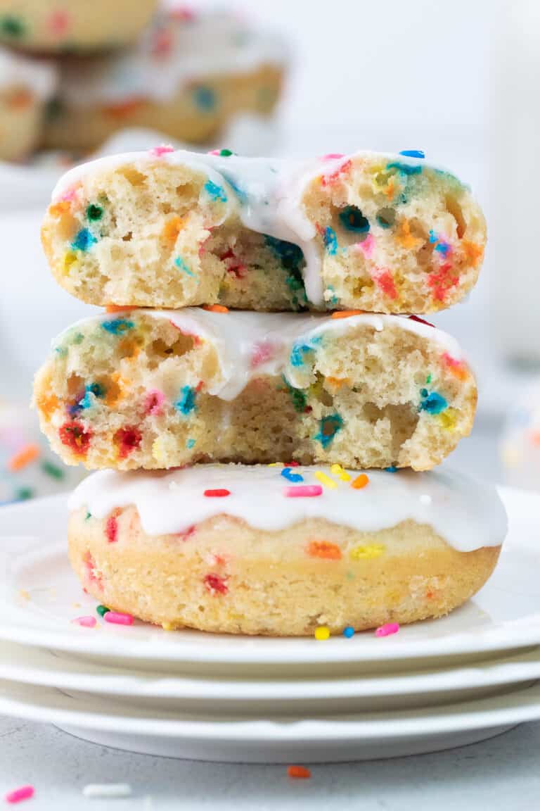 Baked Funfetti Donuts Short Stack Kitchen