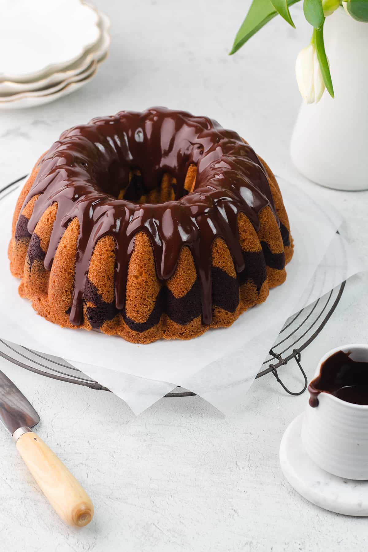 Marble Bundt Cake