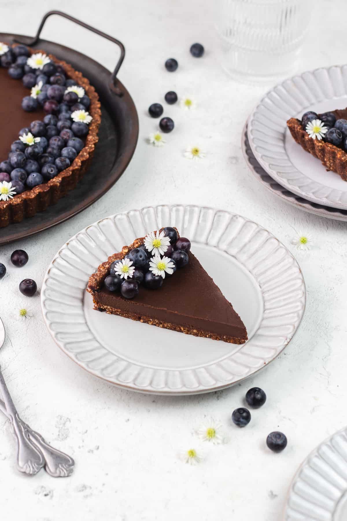 Chocolate Cardamom Tart