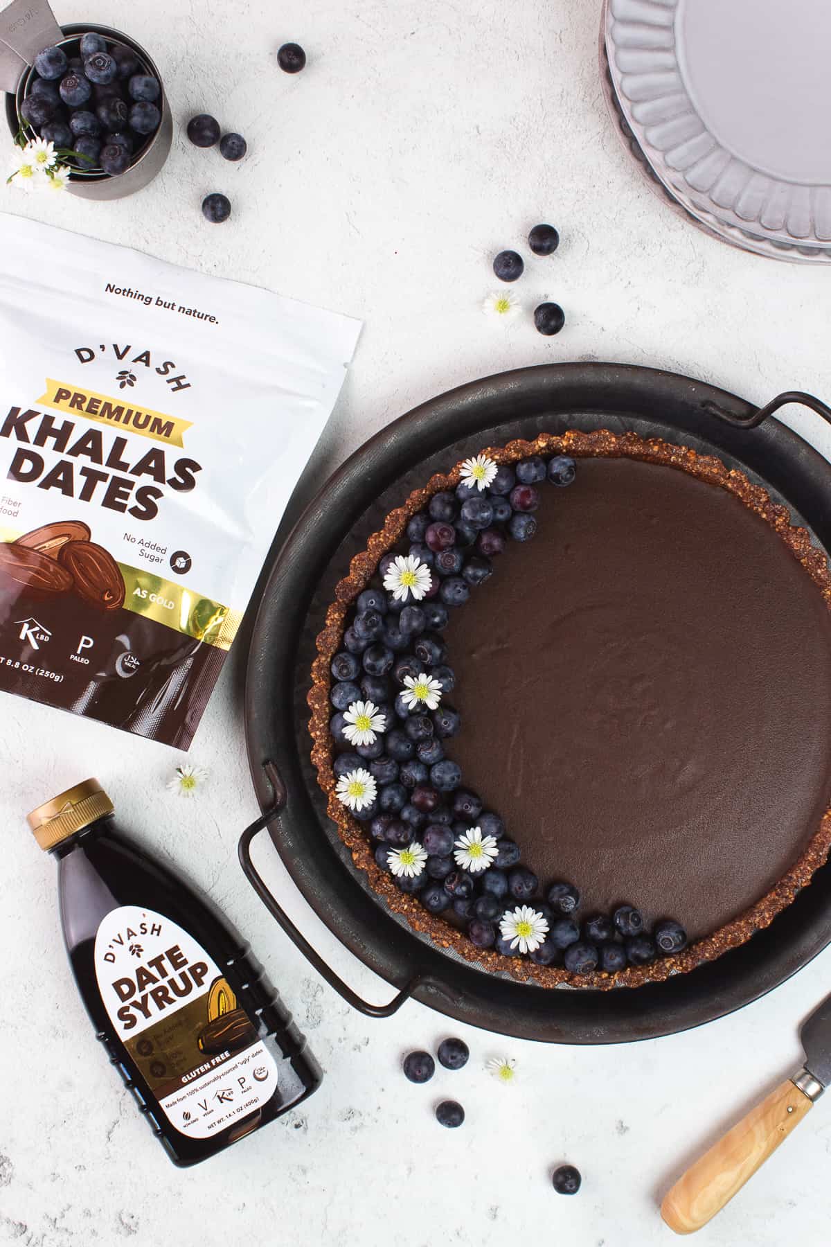 Chocolate Cardamom Tart