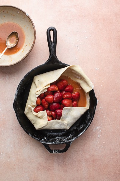 Strawberry Galette