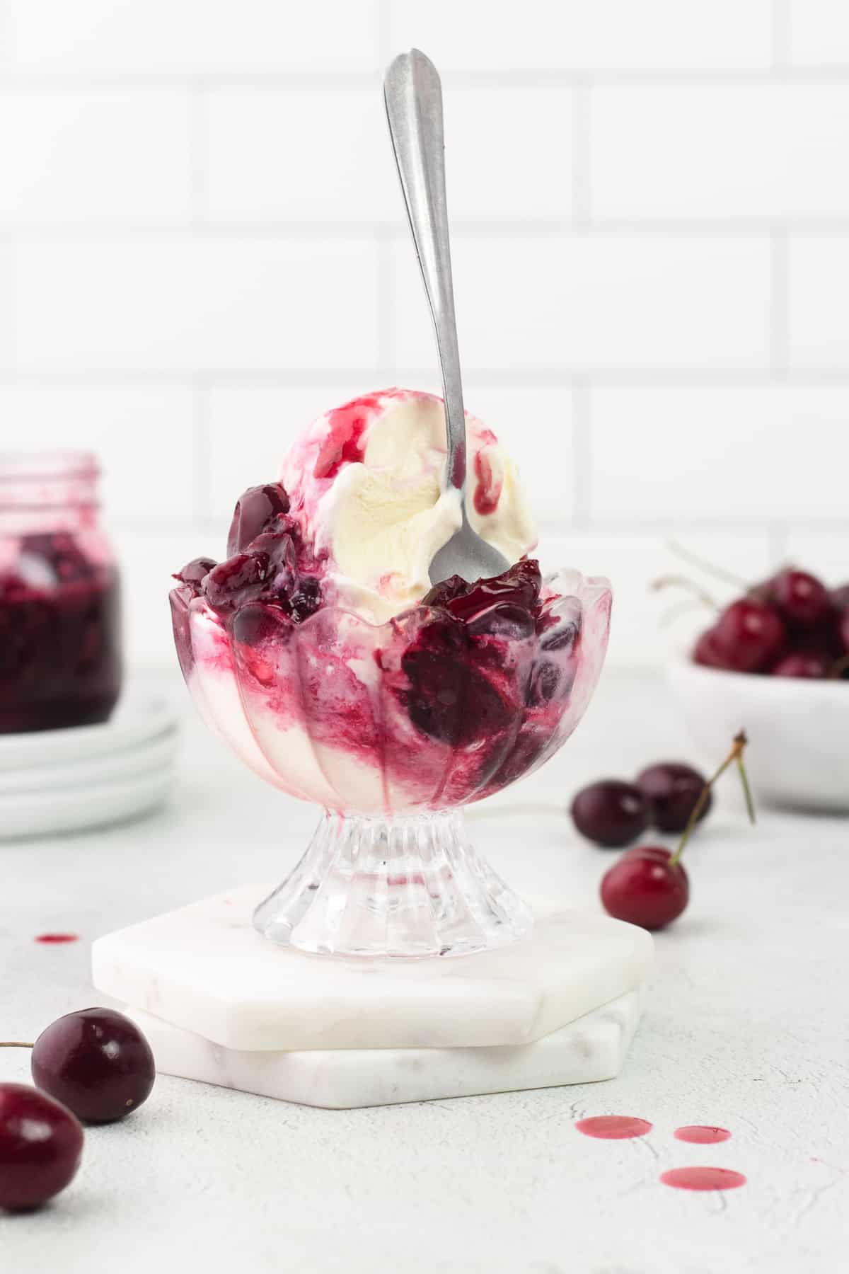 Easy Cherry Compote