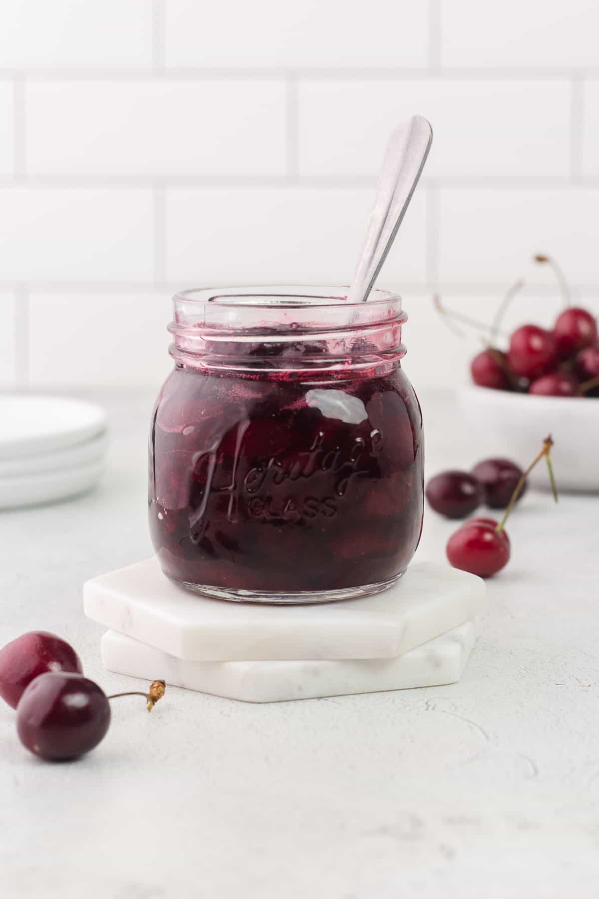 Easy Cherry Compote