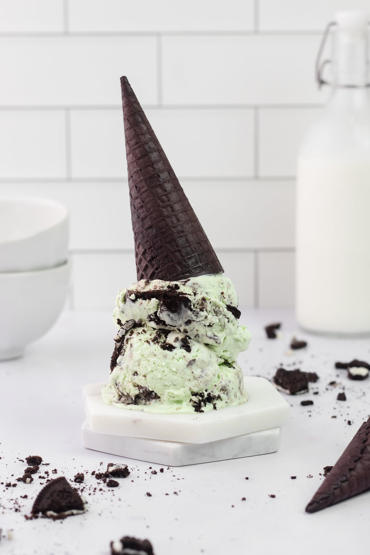 Mint Oreo Ice Cream