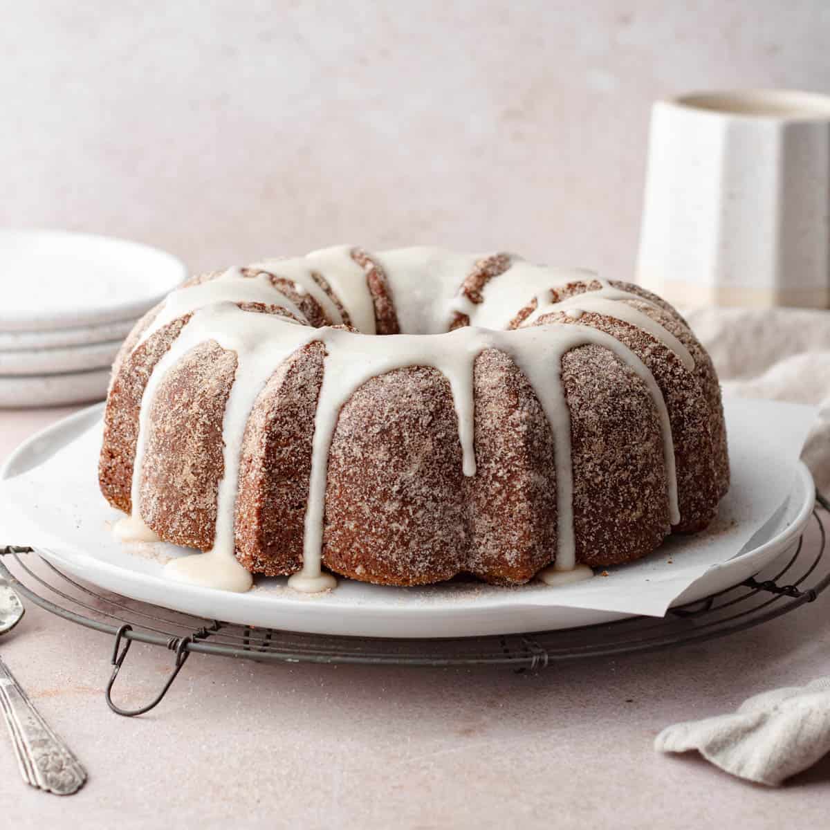 Strawberry Bundt Cake - Short Stack Kitchen