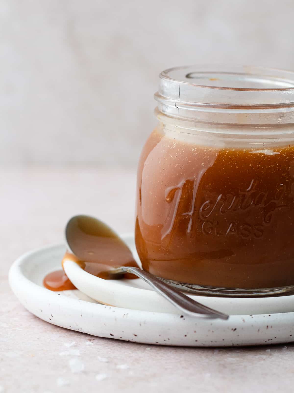 Salted caramel sauce