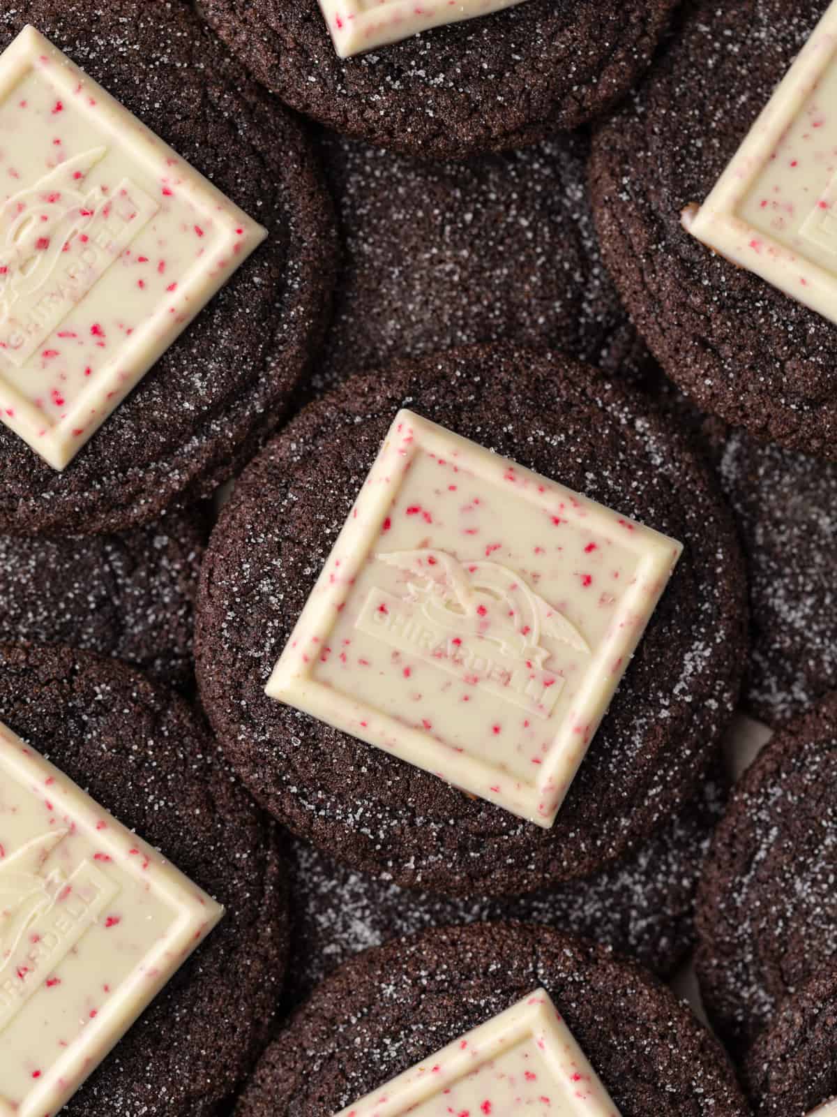 Peppermint sugar cookies