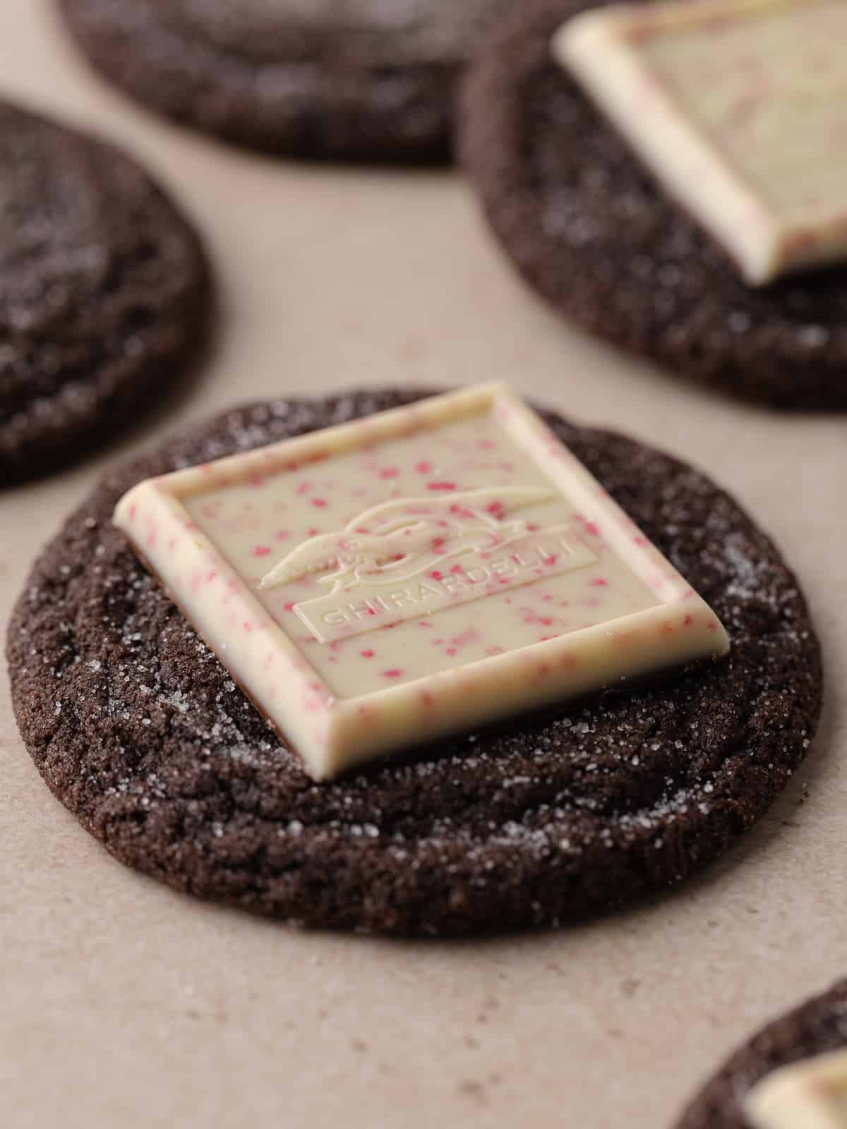 Peppermint sugar cookies