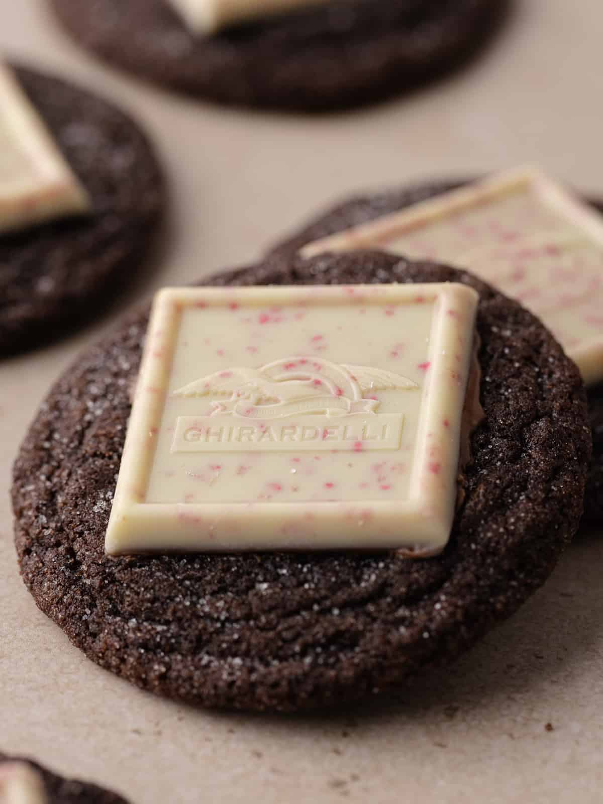 Peppermint sugar cookies