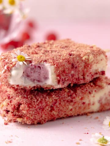 Raspberry shortcake ice cream bars profile photo.