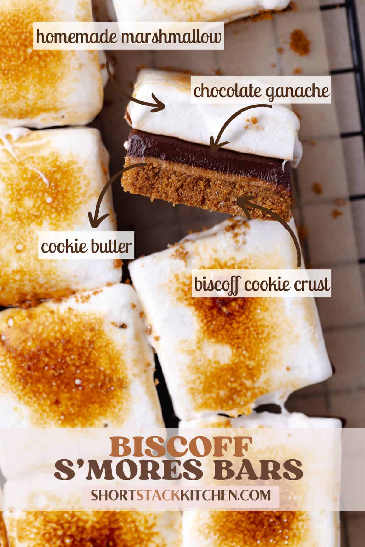 Biscoff S'mores Bars Pinterest 1