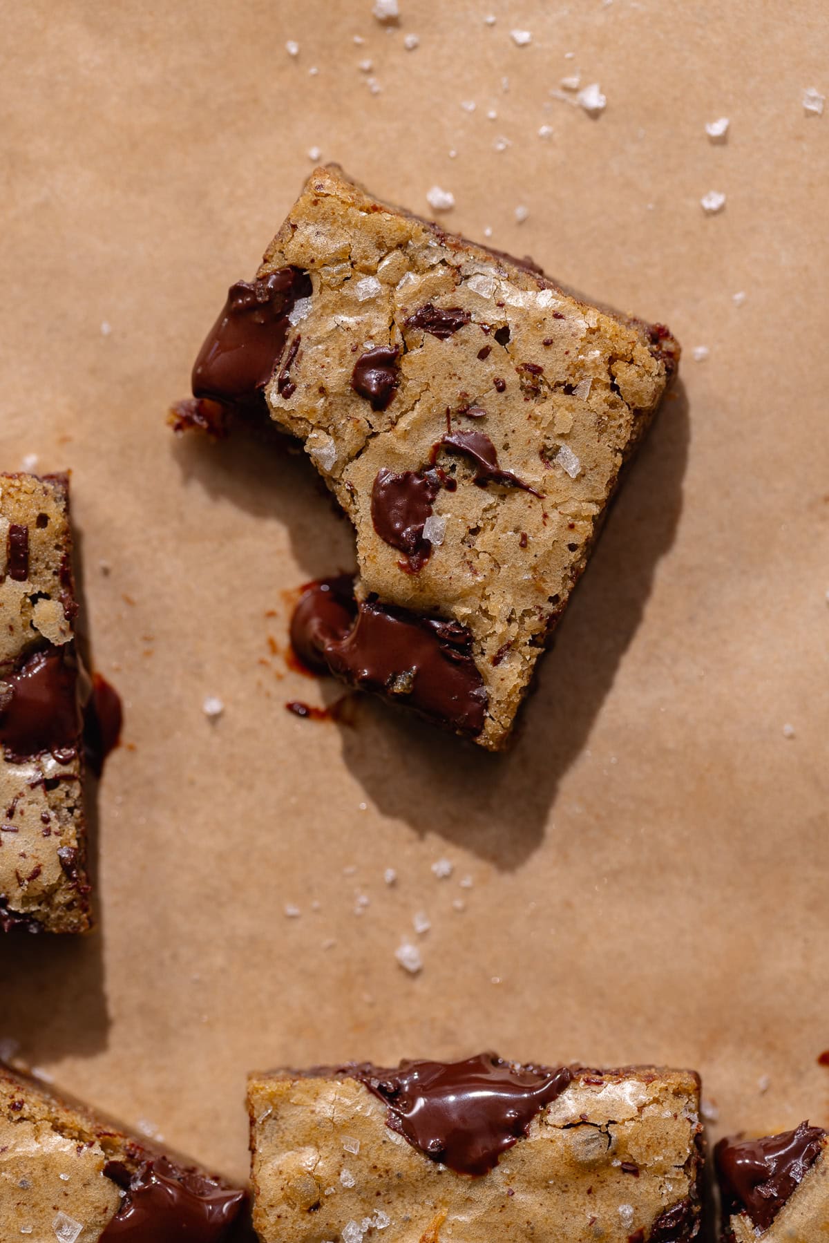 Bourbon blondie squares.