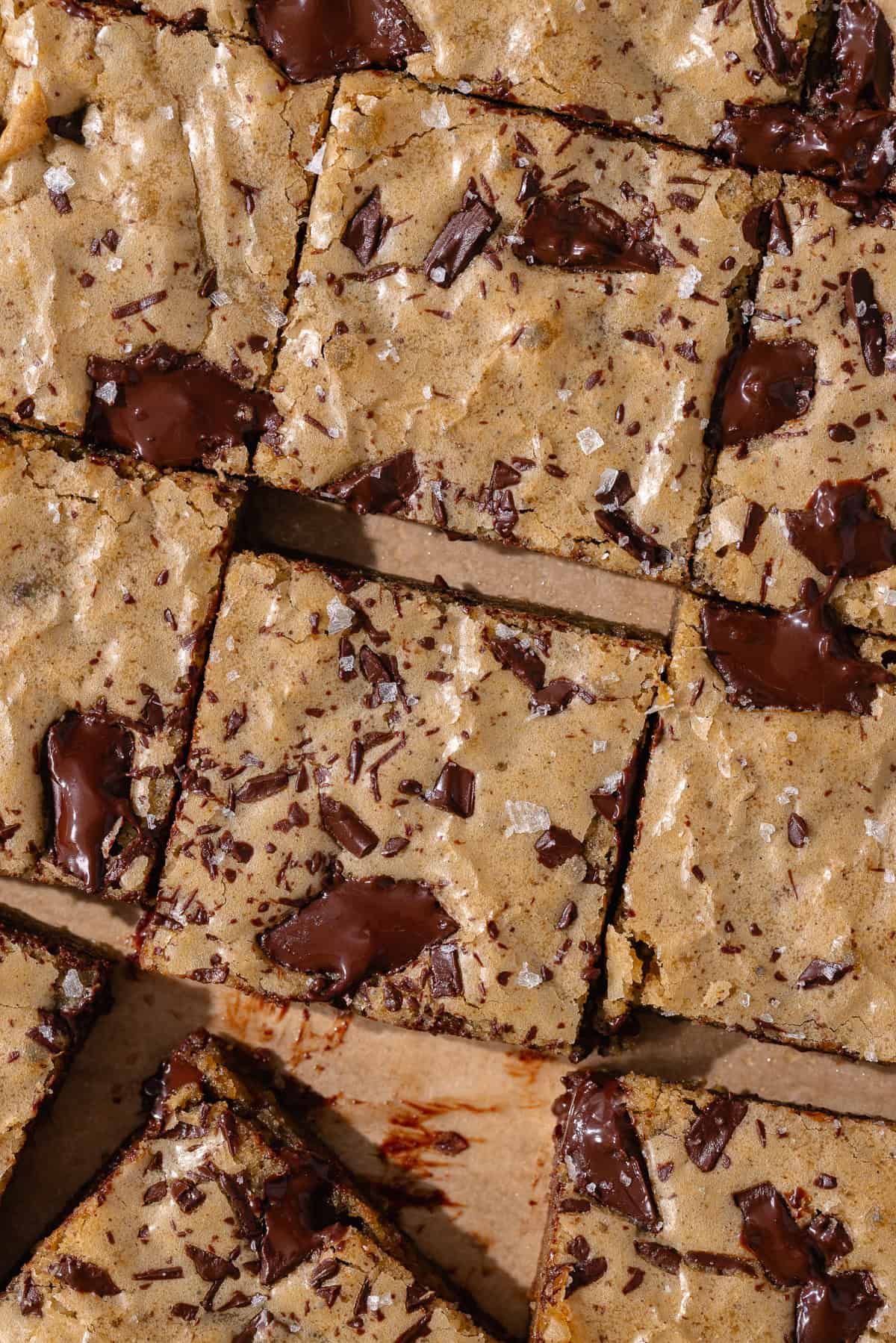 Brown Butter Bourbon Blondies.