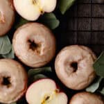 Small batch apple cider donuts featured photos.