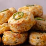 Jalapeno cheddar Biscuits Feature photo