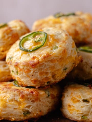 Jalapeno cheddar Biscuits Feature photo