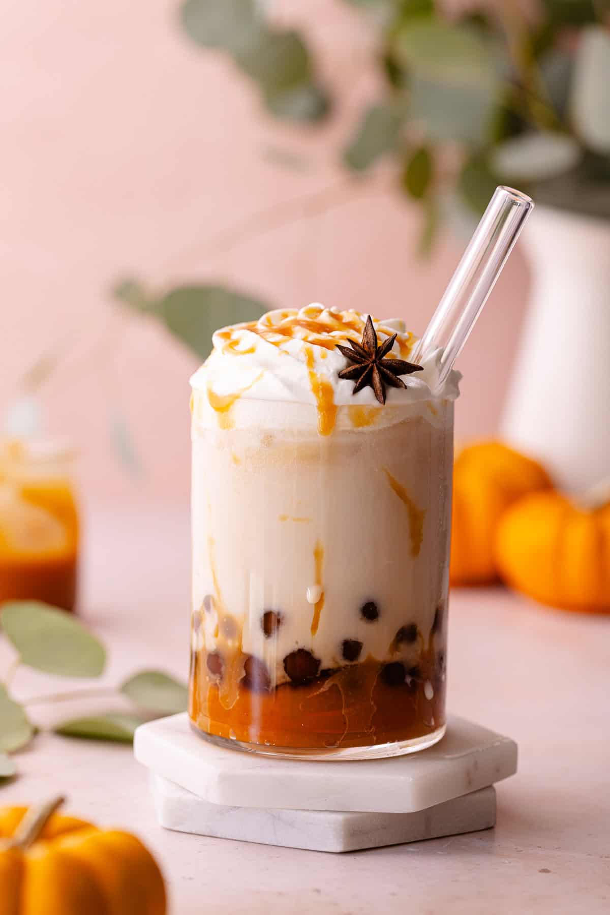 Pumpkin Spice Bubble Tea