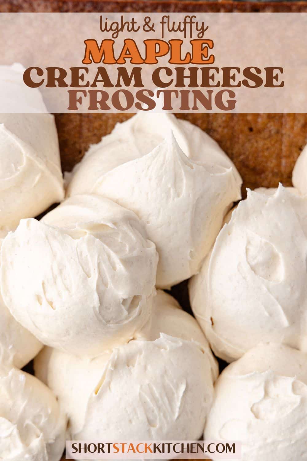 Maple cream cheese frosting pinterest.