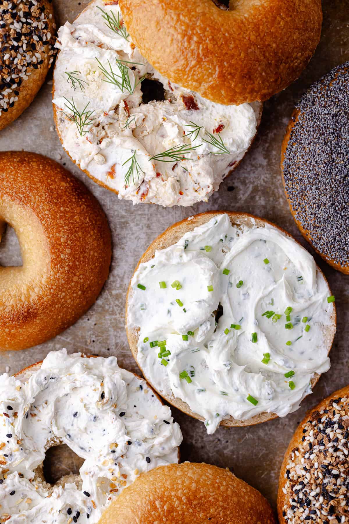 Homemade bagel schmear. Only 2 ingredients and 5 minutes.