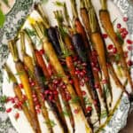 Roasted Carrots with whipped feta featured photo.